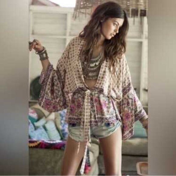 Spell Dresses & Skirts - 🪄🫰🏼Spell Desert Rose Kimono Boho Festival OS Rare